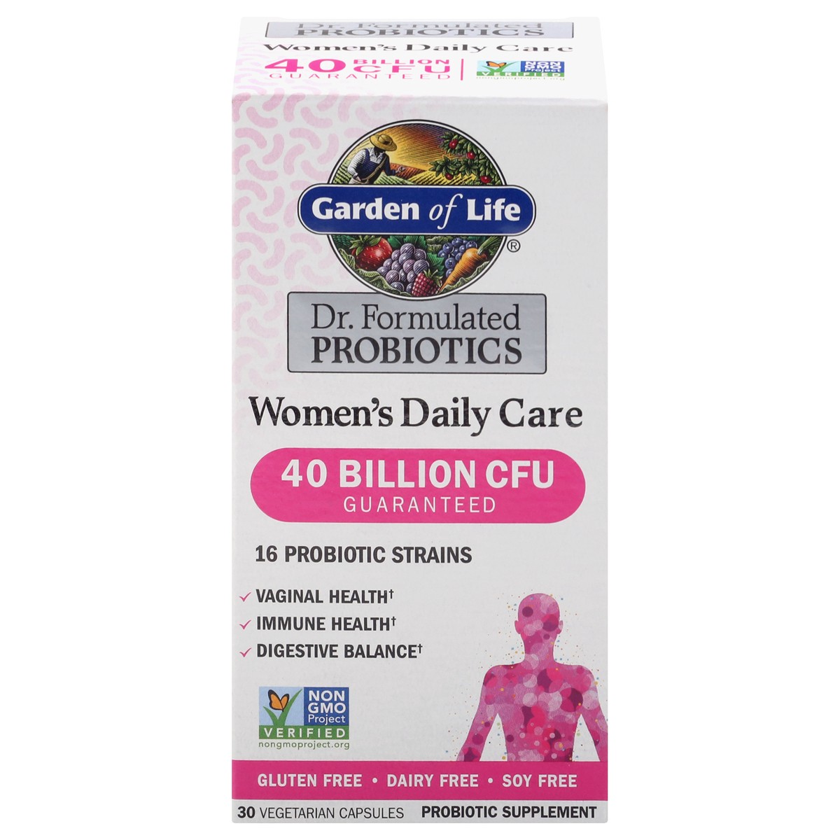 slide 1 of 9, Garden of Life Dr. Formulated Vegetarian Capsules Women's Daily Care 30 ea, 30 ct
