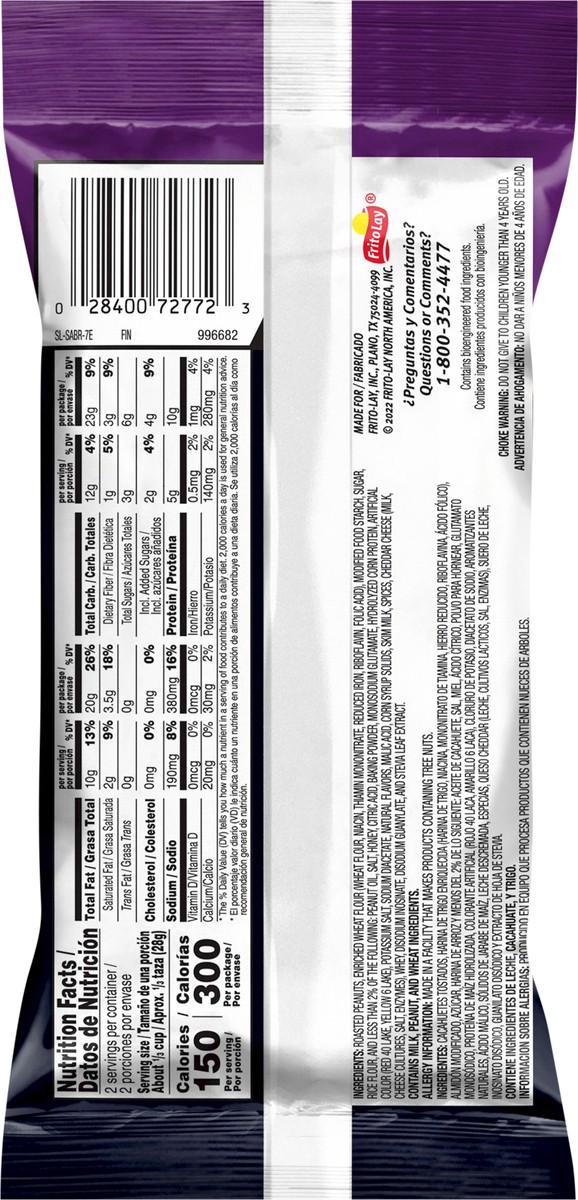 slide 2 of 3, Sabritas Peanuts, Flaming Hot, 2 oz