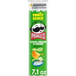 Pringles Potato Crisps Chips, Lunch Snacks, On The Go Snacks, Sour Cream and Onion