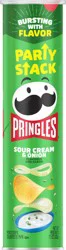 Pringles Party Stack Sour Cream & Onion Flavored Potato Crisps 7.1 oz