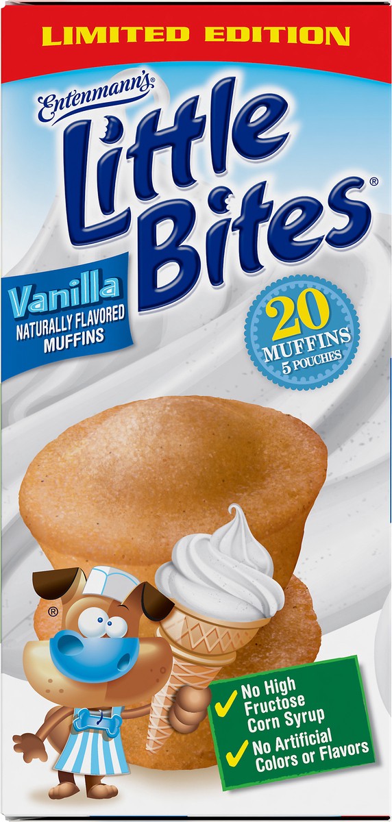 slide 5 of 8, Entenmann's Little Bites Vanilla Muffins 5 Ct 8.25 Oz, 5 ct