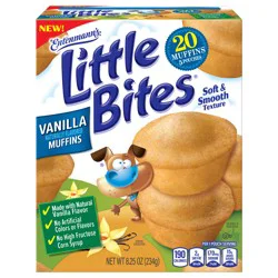 Entenmann's Little Bites Vanilla Mini Muffins, 5 packs, 8.25 oz