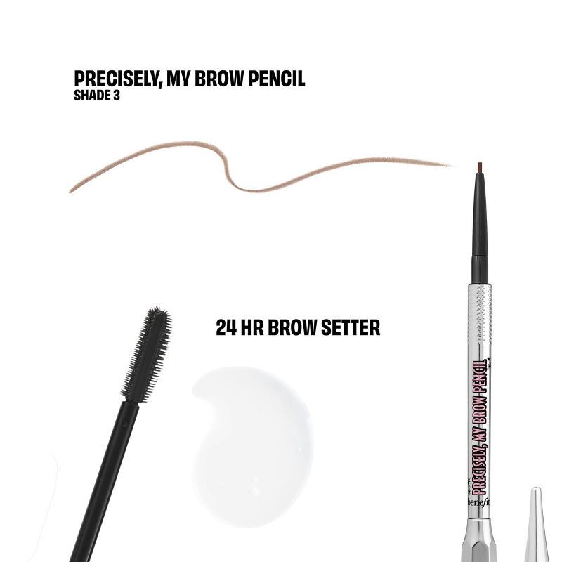 slide 4 of 4, Benefit Cosmetics New Bigtime Brow Mini 2024 Trial Set - Shade 3 - 2pc - Ulta Beauty, 3 pk; 2 ct