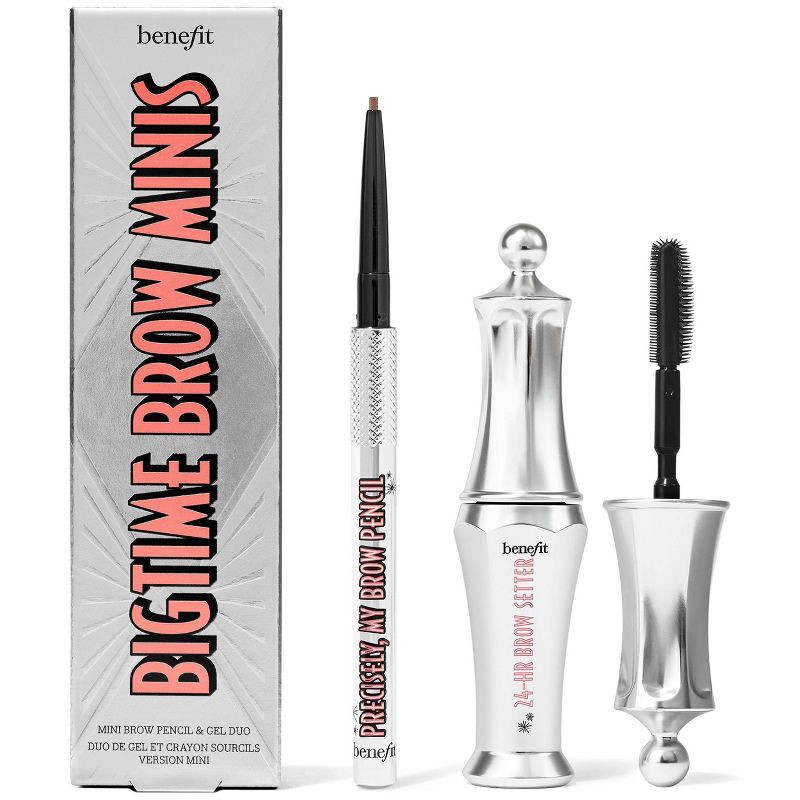 slide 1 of 4, Benefit Cosmetics New Bigtime Brow Mini 2024 Trial Set - Shade 3 - 2pc - Ulta Beauty, 3 pk; 2 ct