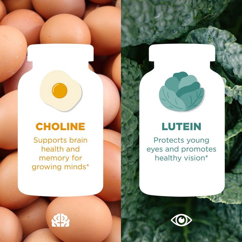 slide 5 of 11, Hyland's Naturals Kids' Sugar Free Multivitamin + Brain & Eye Health - 60ct, 60 ct