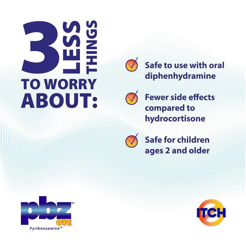 slide 5 of 5, PBZ OTC Pyribenzamine Antihistamine Cream - 1oz, 1 oz