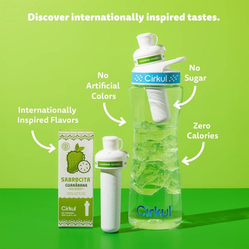 slide 7 of 10, Cirkul Sabrocita Soursop Flavor Cartridge, 1 ct