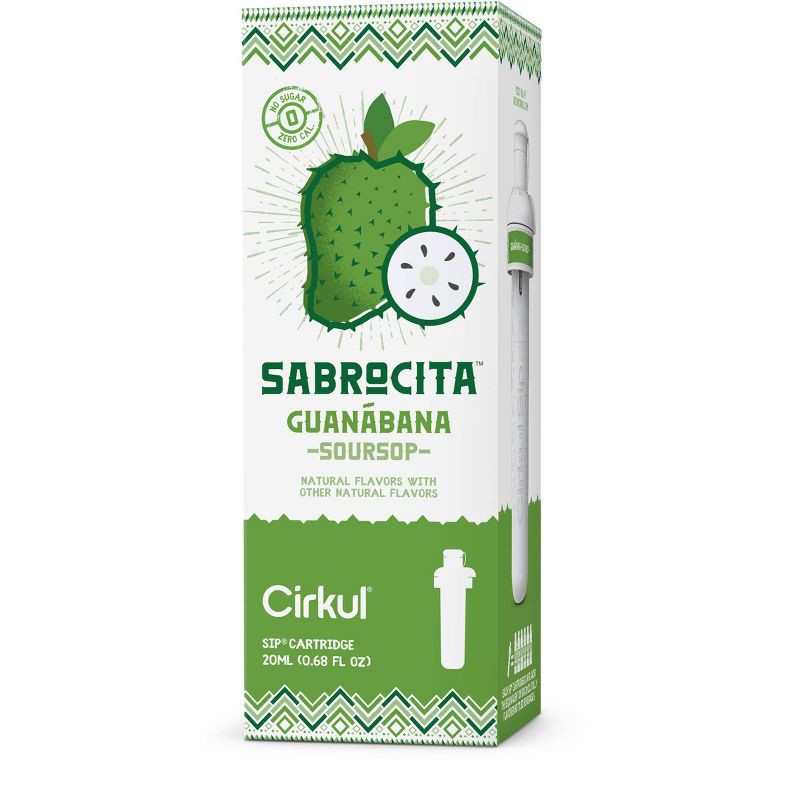 slide 10 of 10, Cirkul Sabrocita Soursop Flavor Cartridge, 1 ct