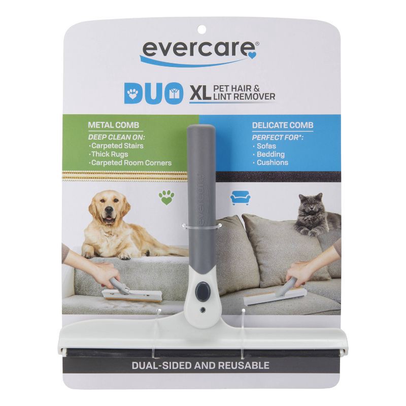 slide 1 of 23, Evercare XL Duo Pet Hair and Lint Remover, 1 ct
