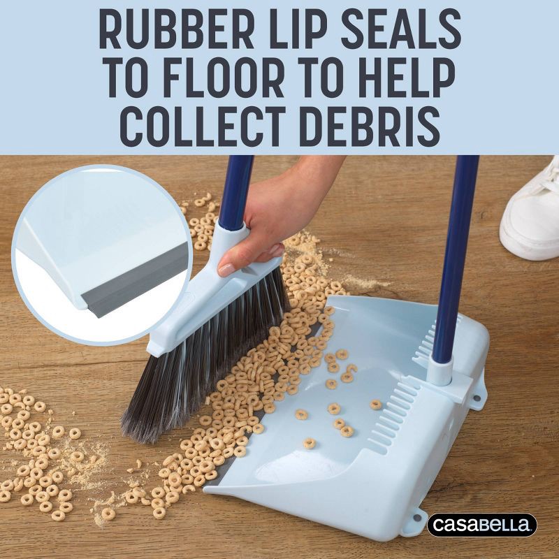 slide 10 of 12, Casabella Upright Sweep Broom Set, 1 ct