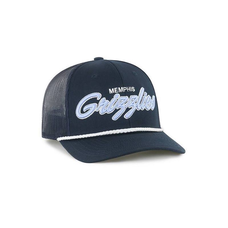 slide 2 of 3, NBA Memphis Grizzlies Scrawl Hat: Adjustable Snapback with Team Logo, 1 ct