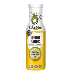 Chosen Foods Lemon Garlic Dressing and Marinade - 8 fl oz