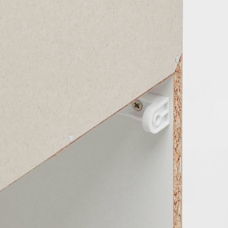 slide 5 of 5, 11" 9 Cube Book Shelf White - Brightroom™, 1 ct