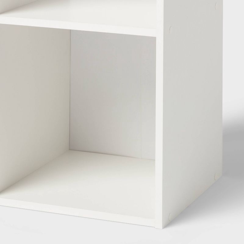 slide 3 of 4, 11" 3 Cube Book Shelf White - Brightroom™, 1 ct
