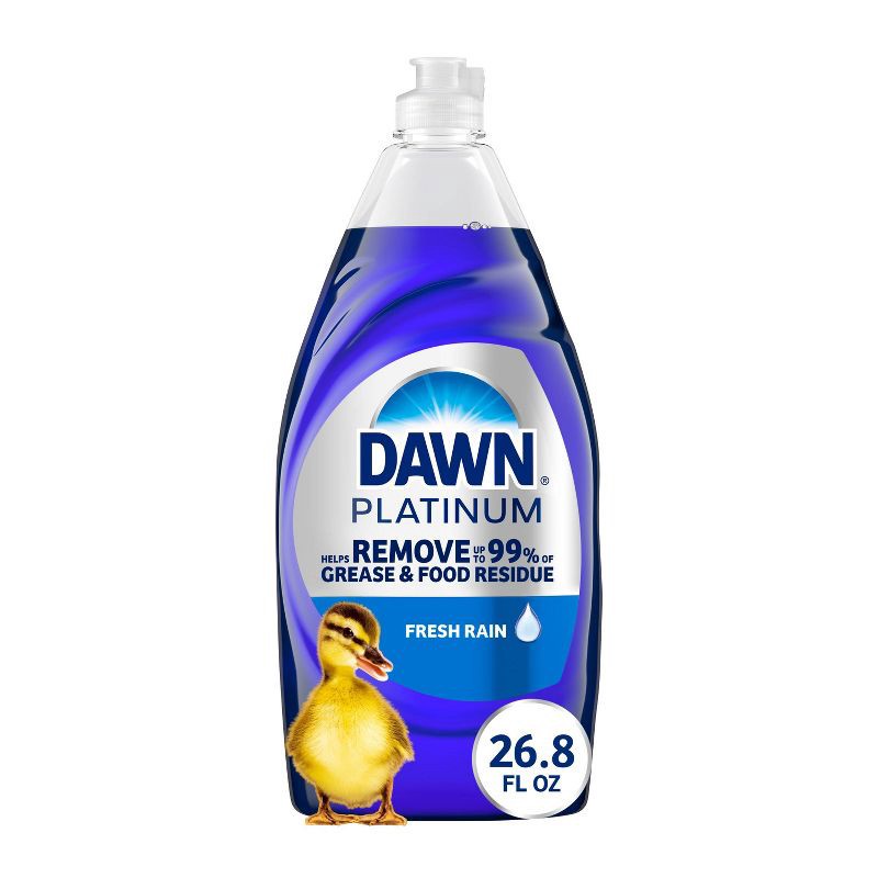 slide 1 of 16, Dawn Platinum Fresh Rain Dish Soap - 26.8 fl oz, 26.8 fl oz