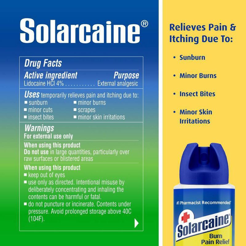 slide 2 of 6, Solarcaine First Aid Spray - 4oz, 4 oz