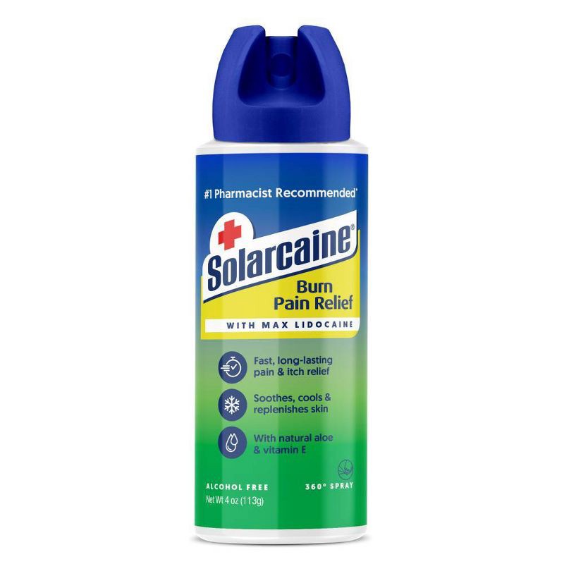 slide 1 of 6, Solarcaine First Aid Spray - 4oz, 4 oz