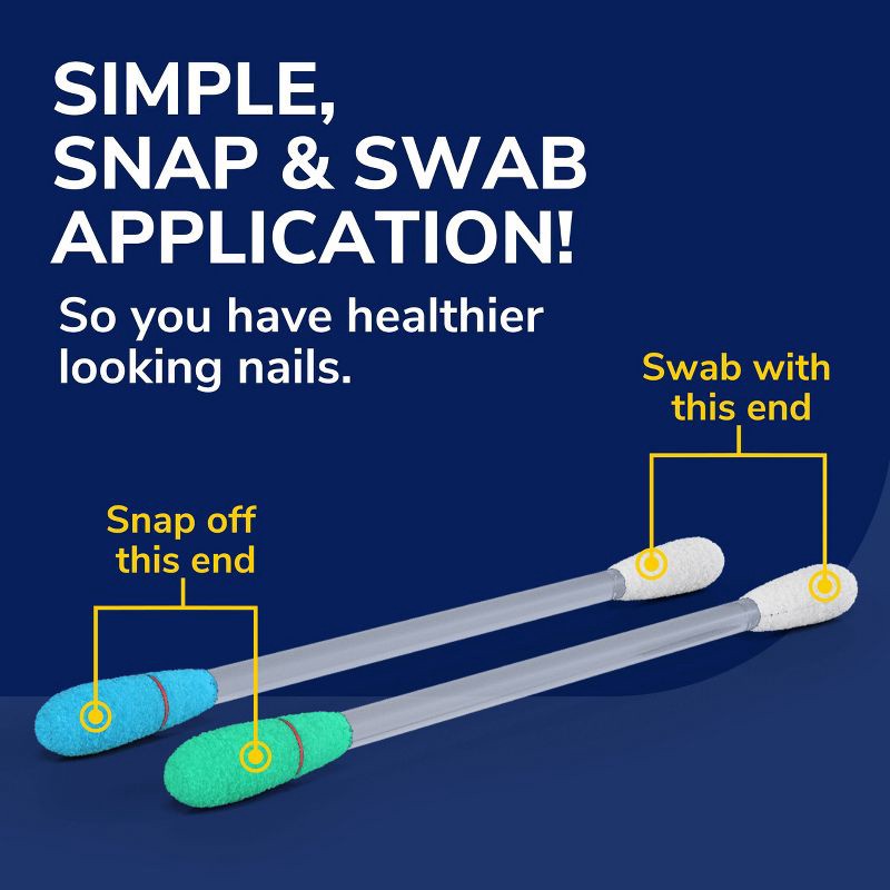 slide 5 of 8, Dr. Scholl's Fungal Nail Clear & Cure Swabs - 30ct, 30 ct