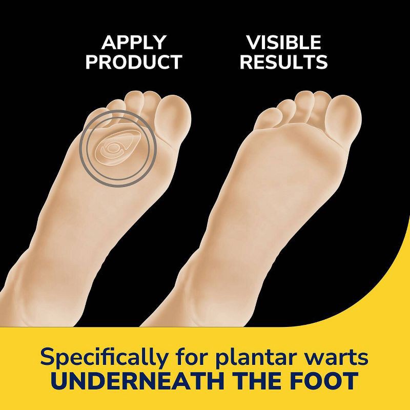 slide 6 of 10, Dr. Scholl's Clear Away Plantar Wart Remover Hydrogel - 12ct, 12 ct