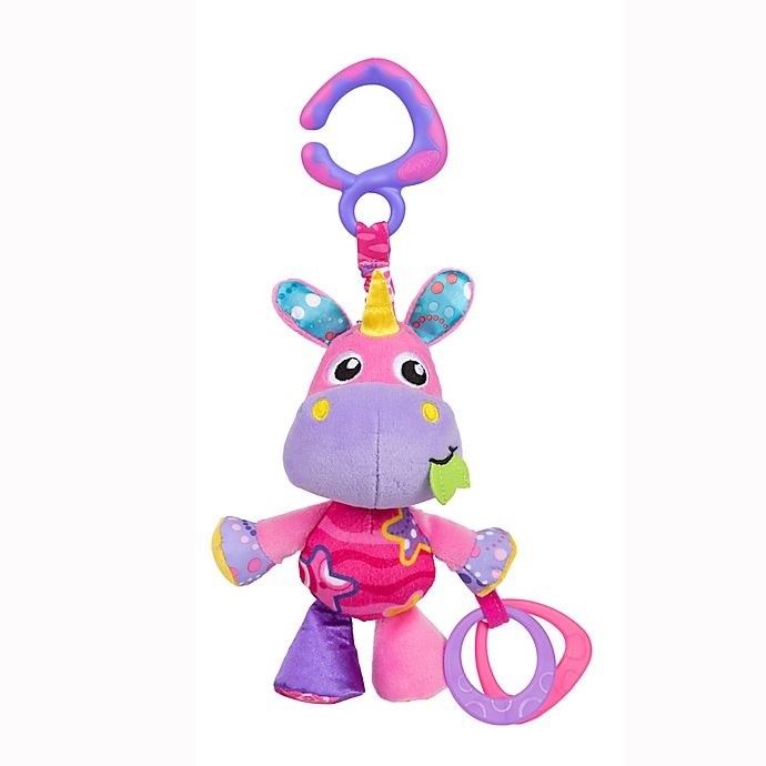 slide 1 of 2, Infant Notions Playgro Stella Unicorn Activity Plush Toy, 1 ct