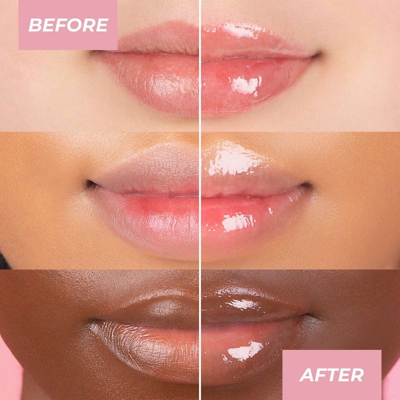 slide 7 of 10, MCoBeauty Lip Lights Shine Gloss - Clear - 0.2 fl oz, 0.2 fl oz