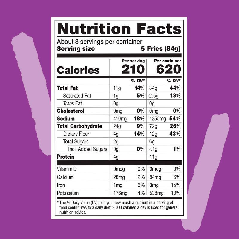 slide 4 of 6, Dr. Praeger's Vegan Frozen Crunchy Ranch Fries - 9oz, 9 oz