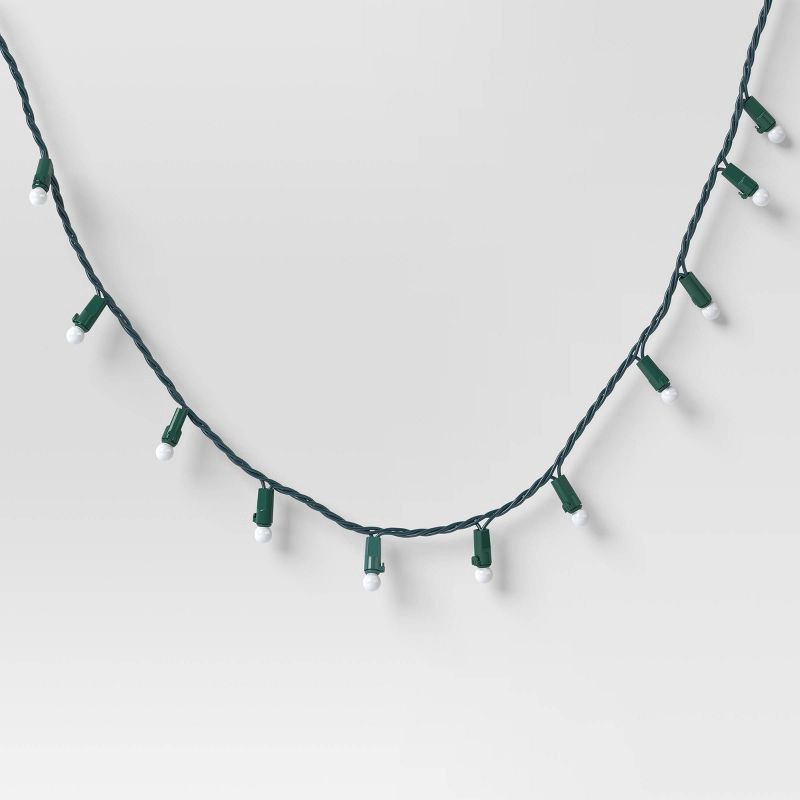 slide 3 of 5, 100ct Christmas LED Mini Sphere Orb Globe String Lights with Green Wire - Wondershop™, 100 ct