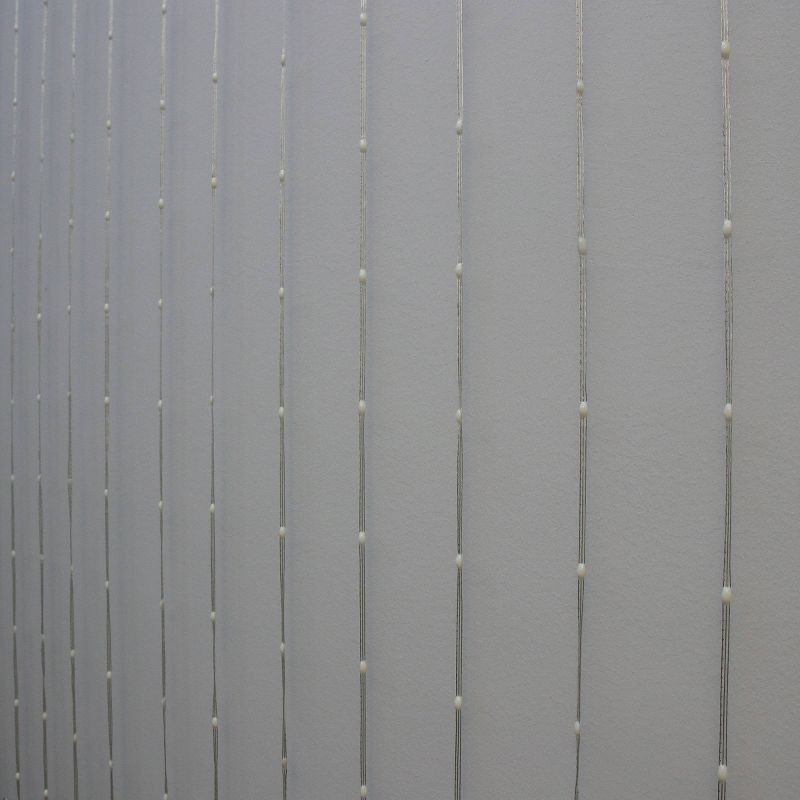 slide 3 of 6, 528ct 7.5' x 7.2' Philips ChromaBright LED App Controlled Dewdrop Curtain Light with Fairy RGB LED's, Clear Wire, Indoor/Outdoor, 528 ct