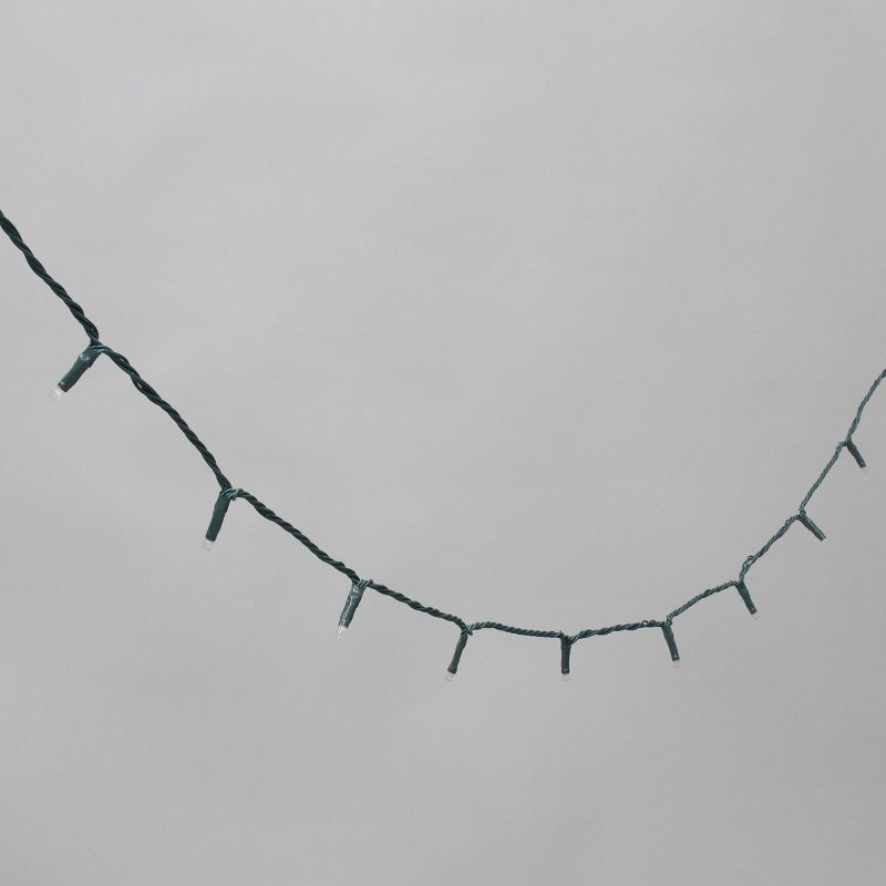 slide 3 of 6, 200ct Philips ChromaBright LED App Controlled Concave String Lights with RGB LED's, Green Wire, Indoor/Outdoor, 200 ct