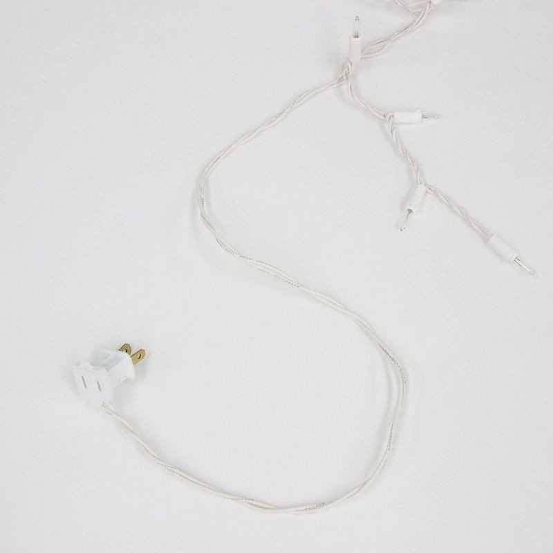 slide 5 of 6, 200ct Philips Heavy Duty Indandescent Smooth Mini Icicle Lights with White Wire and Remains Lit Technology, 200 ct