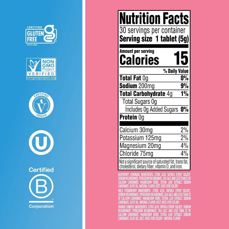 slide 5 of 6, nuun Zero Sugar Variety Pack Energy and Sports Drink - Mixed Fruit - 5.4oz/30ct, 5.4 oz, 30 ct