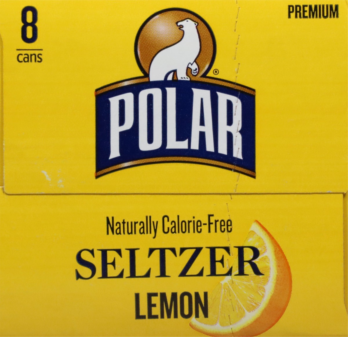 slide 8 of 9, Polar Seltzer - 8pk 12oz - Lemon, 8 ct; 12 oz