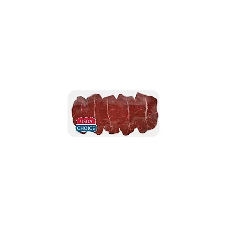slide 1 of 1, Beef USDA Choice Beef Steak Chuck Top Blade Thin Boneless - 1 Lb, per lb