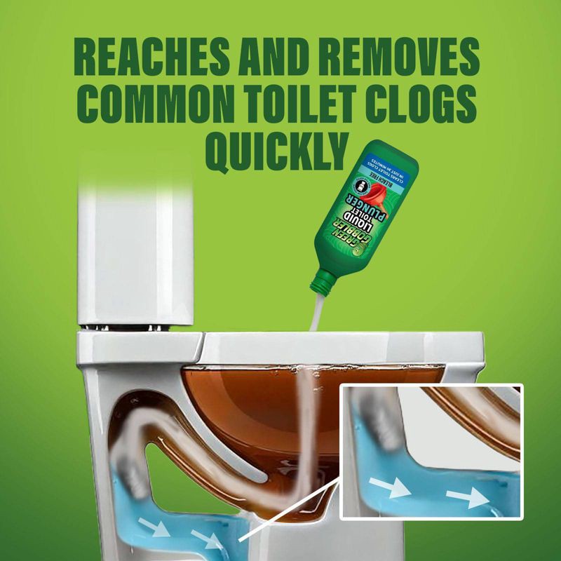 slide 7 of 9, Green Gobbler Liquid Drain Plunger - 12 fl oz, 12 fl oz