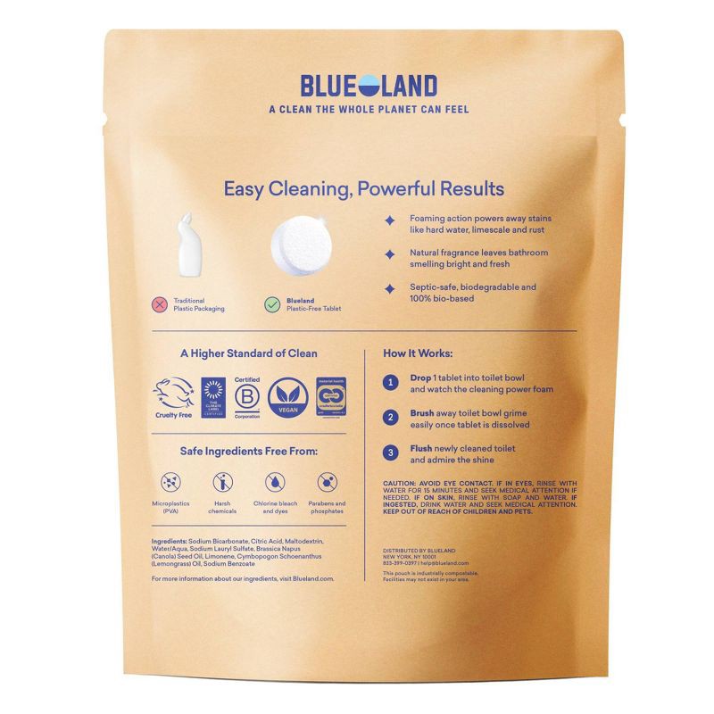 slide 3 of 12, Blueland Wild Lavender Toilet Bowl Cleaning Tablets - 8.5oz/10ct, 8.5 oz, 10 ct