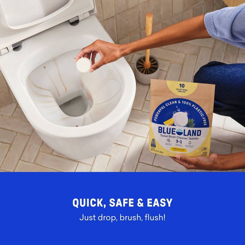 slide 8 of 12, Blueland Wild Lavender Toilet Bowl Cleaning Tablets - 8.5oz/10ct, 8.5 oz, 10 ct