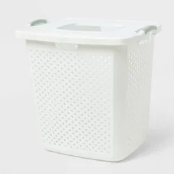 BR XL Lamper with Lid White with Daydream Green Handles - Brightroom™