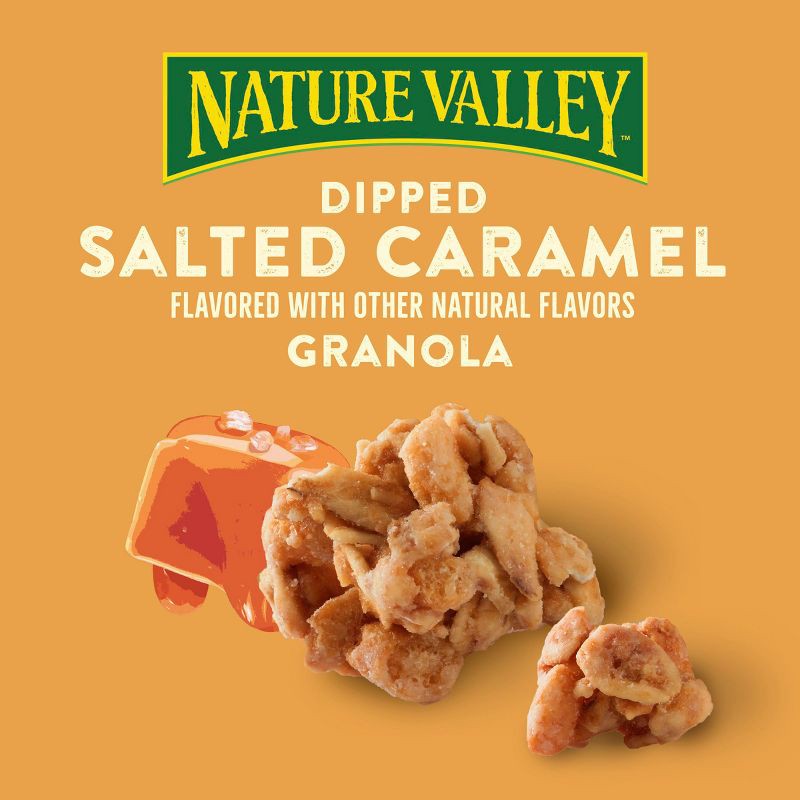 slide 2 of 7, Nature Valley Dipped Salted Caramel Granola - 11oz, 11 oz