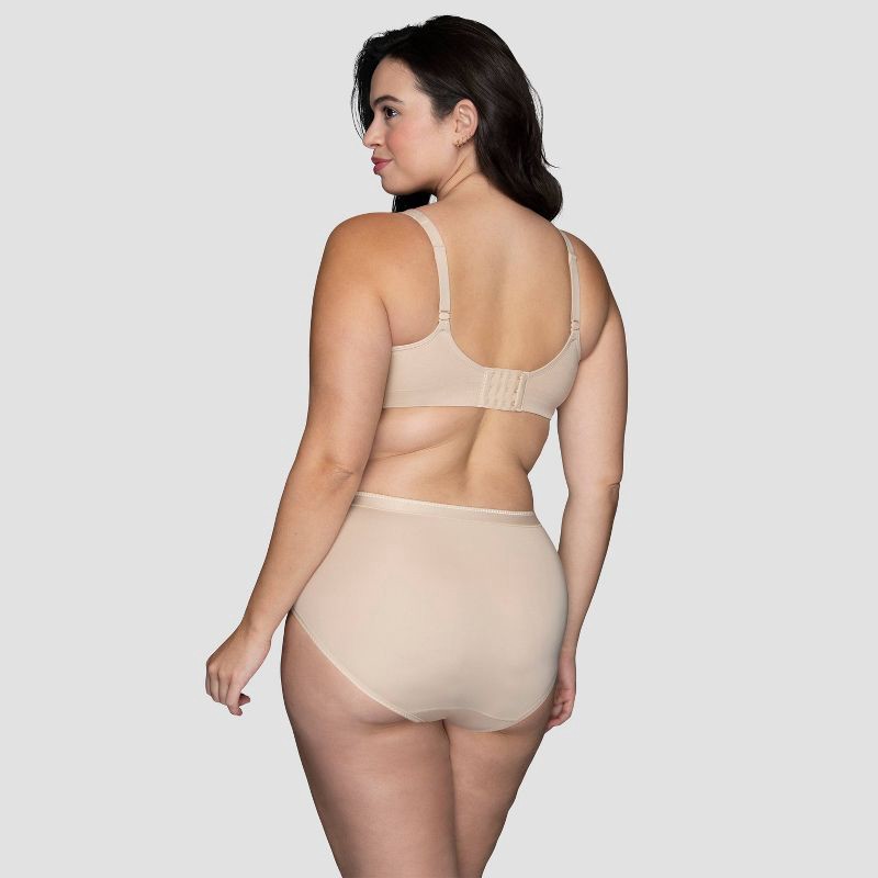 slide 3 of 6, Vanity Fair Lingerie Women's Comfort Simple Sizing Wireless Bra Inspired By You - Beige M: Molded Cup, Microfiber, 1 ct
