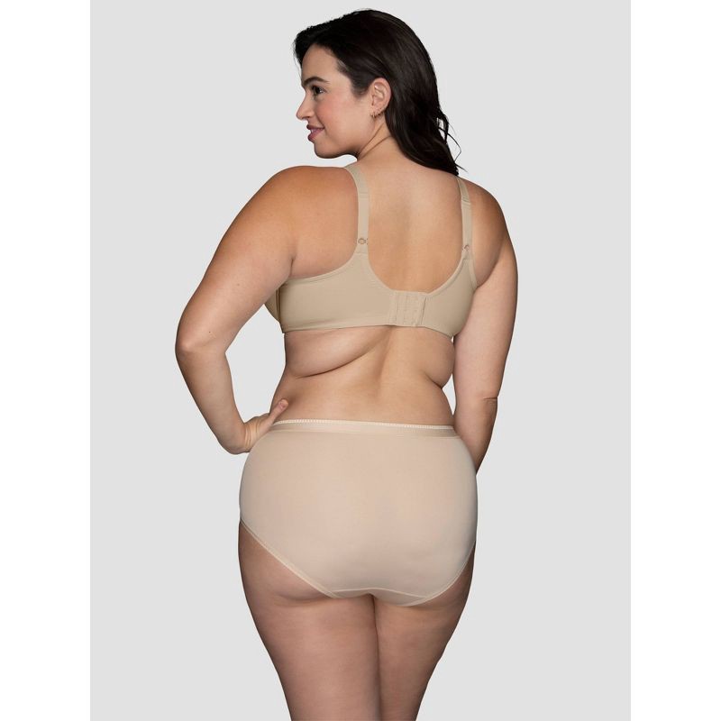 slide 3 of 4, Vanity Fair Lingerie Women's Smoothing Underwire T-Shirt Bra Inspired By You - Beige 42DD: Adjustable Strap, Molded Cup, 1 ct
