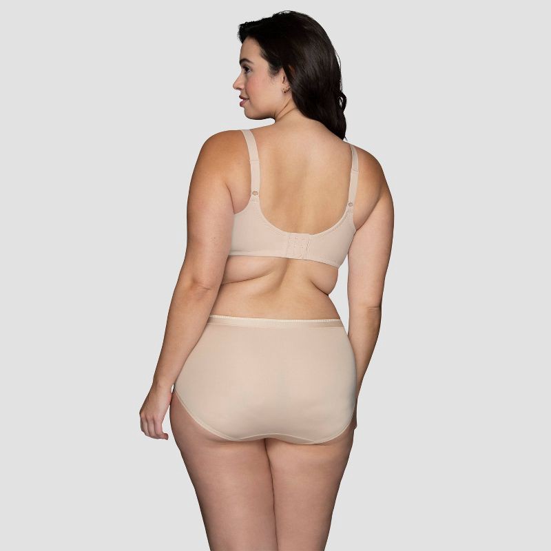 slide 3 of 4, Vanity Fair Lingerie Women's Smoothing Underwire Minimizer Bra Inspired By You - Beige 42DDD: Nylon Spandex, Adjustable Strap, Molded Cup, 1 ct