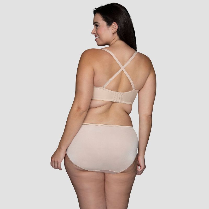 slide 4 of 7, Vanity Fair Lingerie Women's Smoothing Underwire Strapless Bra Inspired By You - Beige 38D: Removable Convertible Straps, Molded Cup, Microfiber, 1 ct