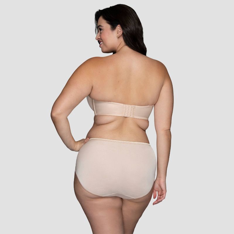 slide 3 of 7, Vanity Fair Lingerie Women's Smoothing Underwire Strapless Bra Inspired By You - Beige 40C: Removable Convertible Straps, Molded Cup, 1 ct