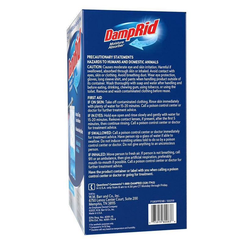 slide 5 of 16, DampRid Hanging Bag Unscented Air Freshner - 46.2oz/3pk, 46.2 oz, 3 ct