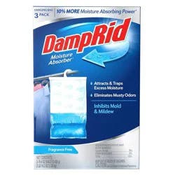 DampRid Hanging Bag Unscented Air Freshner - 46.2oz/3pk