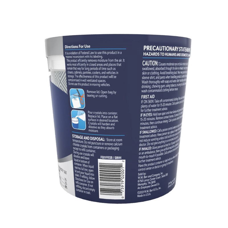 slide 4 of 26, DampRid Refillable Tub Unscented Air Freshner - 10.5oz, 10.5 oz