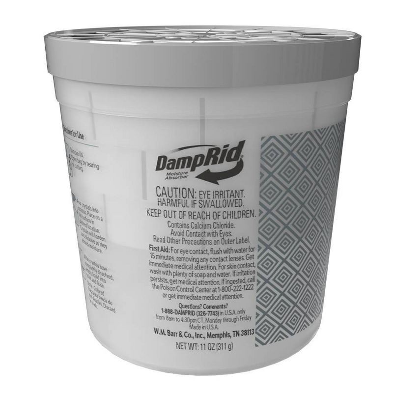 slide 9 of 26, DampRid Refillable Tub Unscented Air Freshner - 10.5oz, 10.5 oz