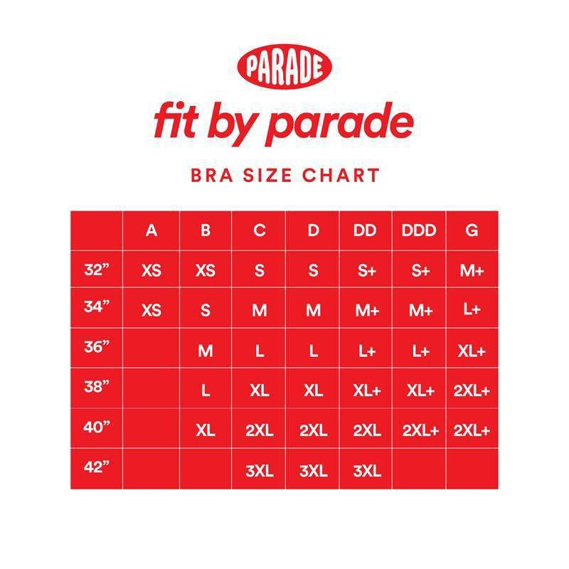 slide 5 of 5, Parade Women's Silky Mesh Push-Up Bra - Black L: Recycled Nylon, Spandex, Adjustable Strap, Padded Cup, Hand Wash, 1 ct