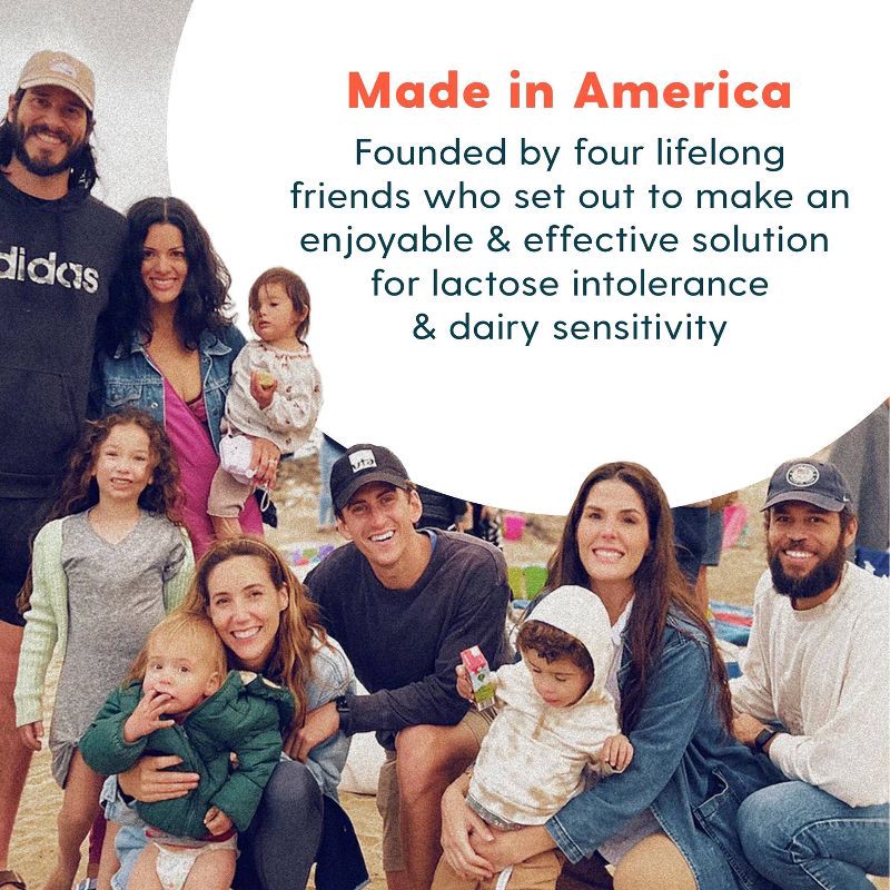 slide 9 of 9, Happy Cow Kids' Fast Acting Lactase Dietary Supplement Sugar Shell - Chocolate - 35ct, 35 ct