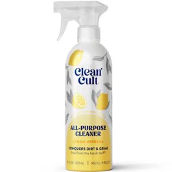 Cleancult All Purpose Cleaner - Refillable Aluminum Bottle - Lemon Verbena - 16 fl oz